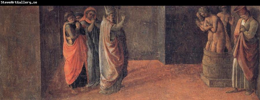 Fra Filippo Lippi St Nicholas Resurrects Three Murdered Youths